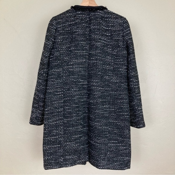 J. Crew Tweed Lurex Lady Coat with Braided Trim - Picture 8 of 8